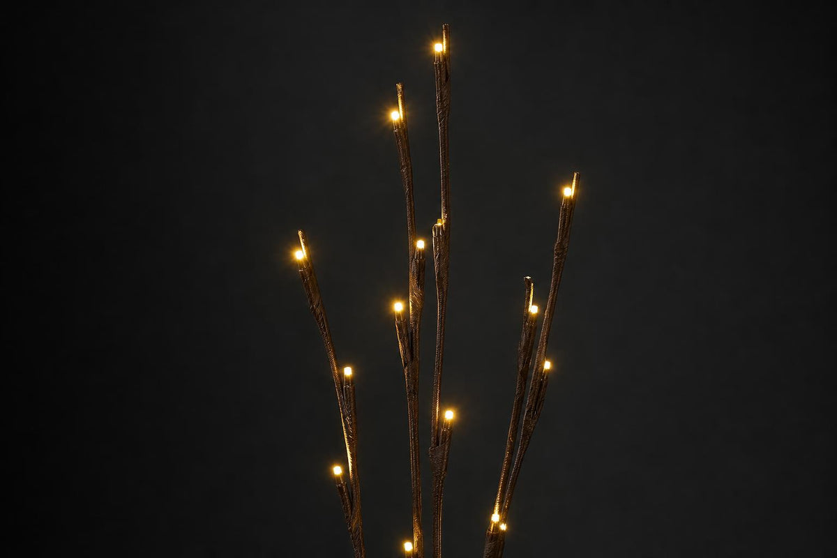 Guirnalda de luces LED rama de abedul