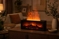 Difusor de aromas con efecto chimenea 3D