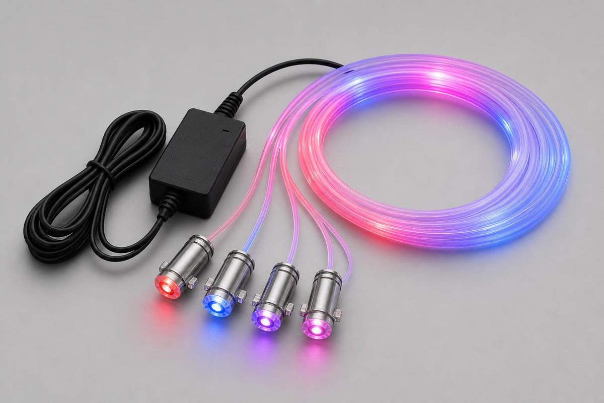Tira LED ambiental para coche