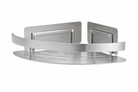 Estante de baño de aluminio sin taladro