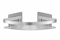 Estante de baño de aluminio sin taladro