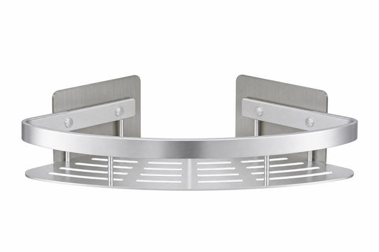Estante de baño de aluminio sin taladro