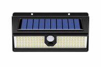 Foco solar de pared con sensor de movimiento
