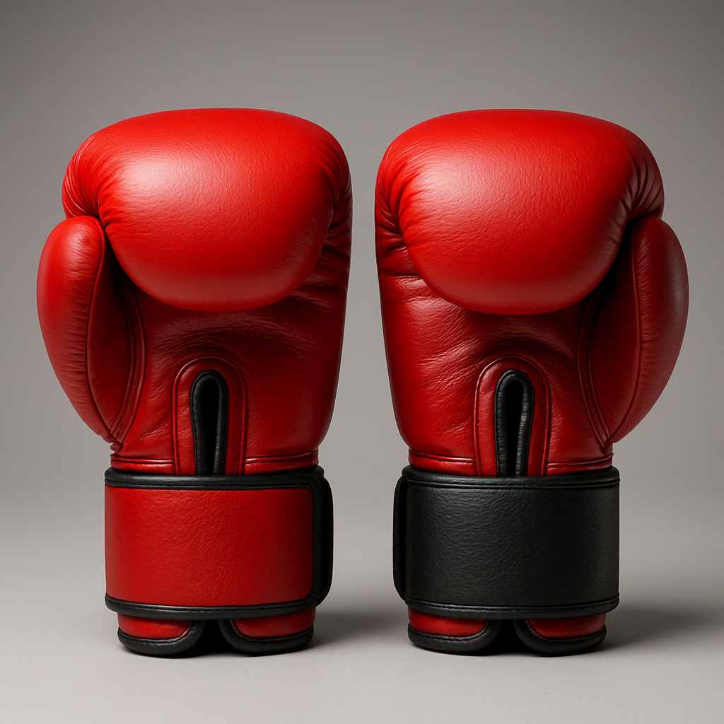 Guantes y vendas, listos para pegar fuerte